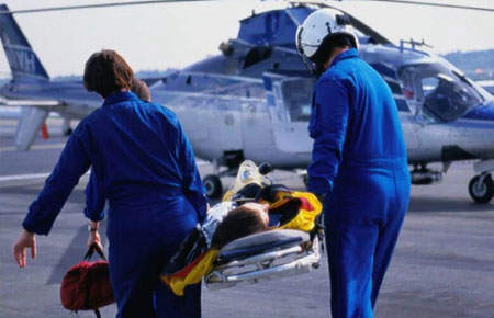 Air Ambulance in Action